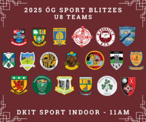 Teams involved in the U8 Óg Sports Blitz